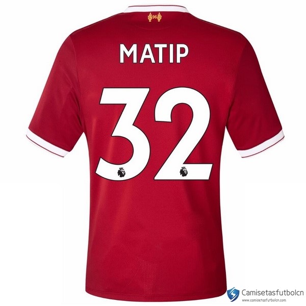 Camiseta Liverpool Primera equipo Matip 2017-18
